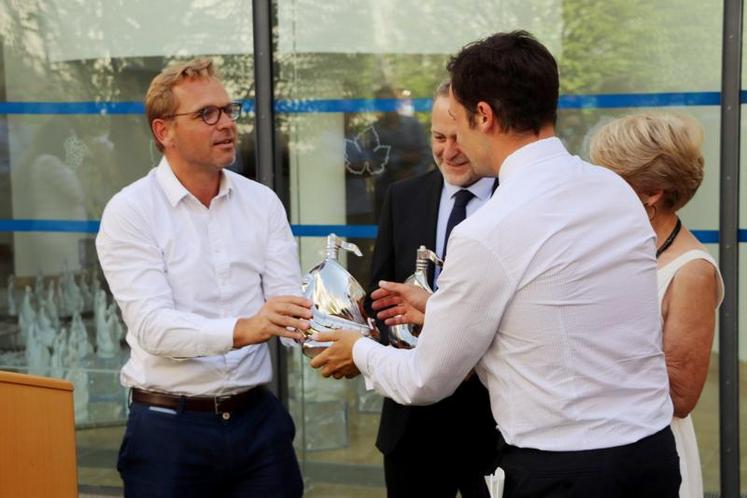 Jérôme Durand, directeur général de la Maison Larsen, lors 
de l’inauguration des Rendez-vous du Design.