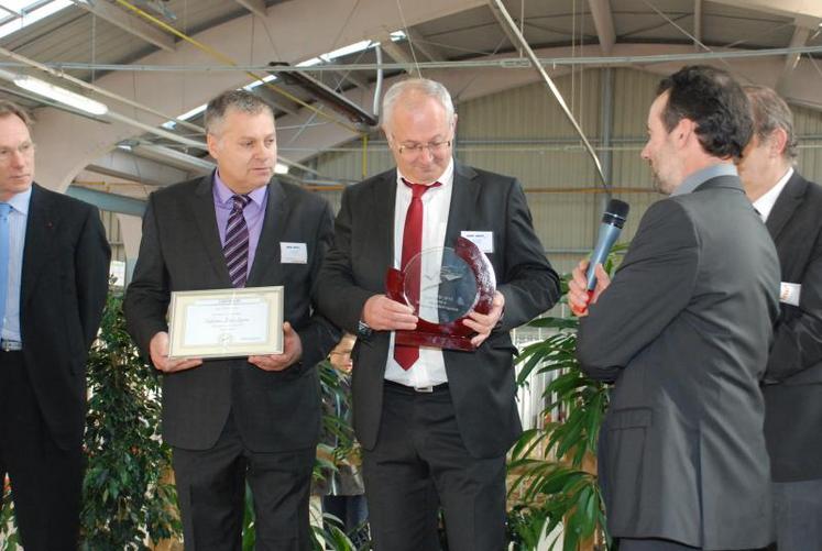 Remise du Capr'I d'or pour le silo farmer.