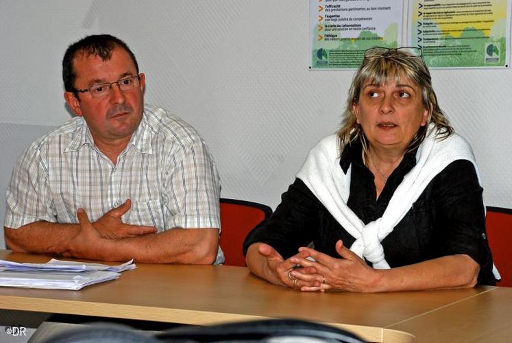 Patrice Coutin et Sylvie Macheteau ont appelé de leurs vœux la publication d’un arrêté préfectoral interdisant le broyage de la paille.