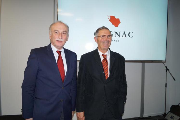 Patrick Raguenaud et Jean Bernard De Larquier