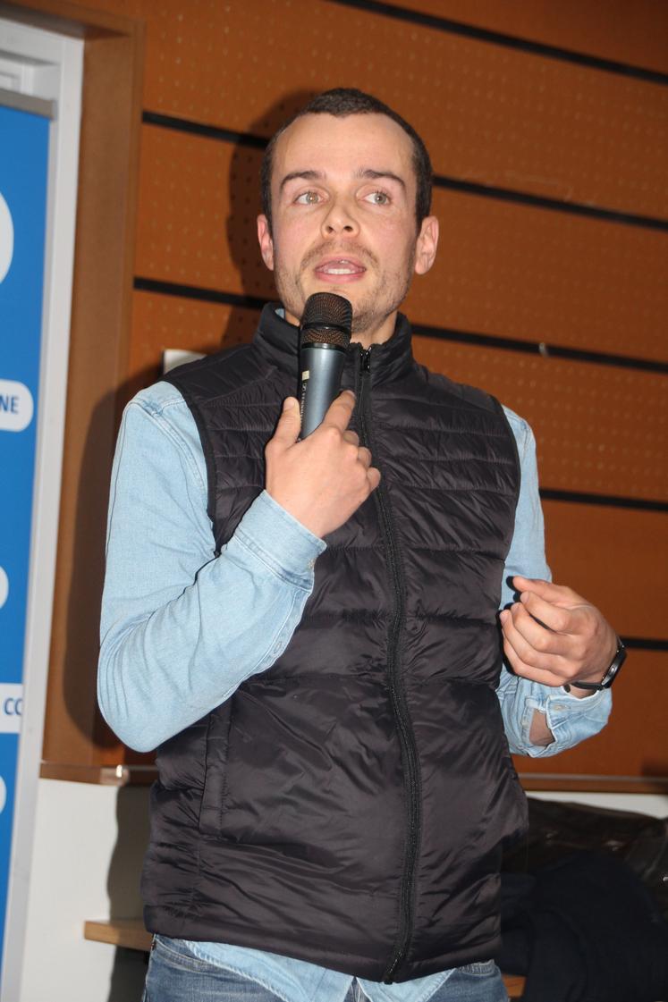 Martin Francius est en cours de reprise d'une société du BTP.