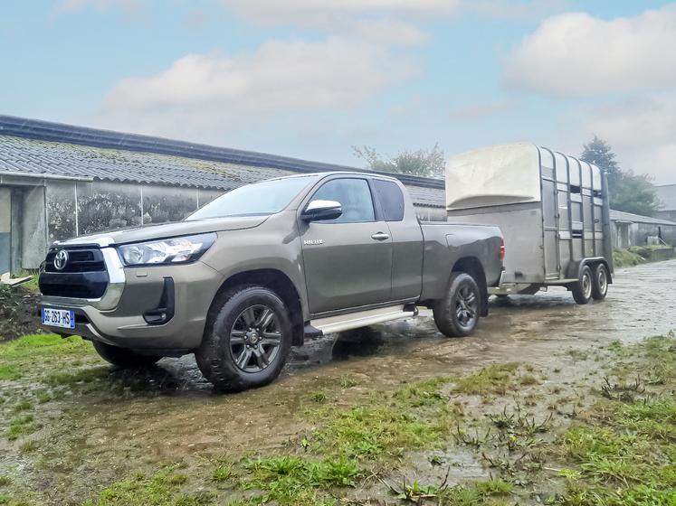 Les pick-up présentent l'avantage de disposer d'une capacité de remorquage élevée.