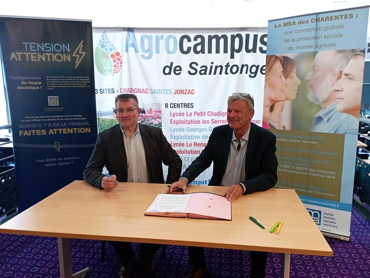 La MSA vient de signer une nouvelle convention avec Enedis.