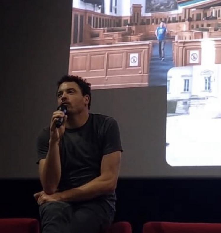 Nicolas Emard a pu raconter son expérience sur le tournage de ce film primé. 