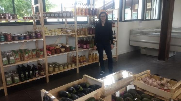 Céline Rhode propose des produits de producteurs essentiellement de la Charente et Dordogne.