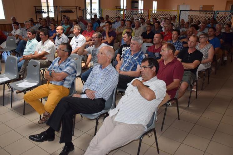 Guillaume Chamouleau président d’Aquanide Poitou-Charentes a affirmé que « s’il est noble de produire, alors il faudra développer la ressource, pas seulement substituer ».