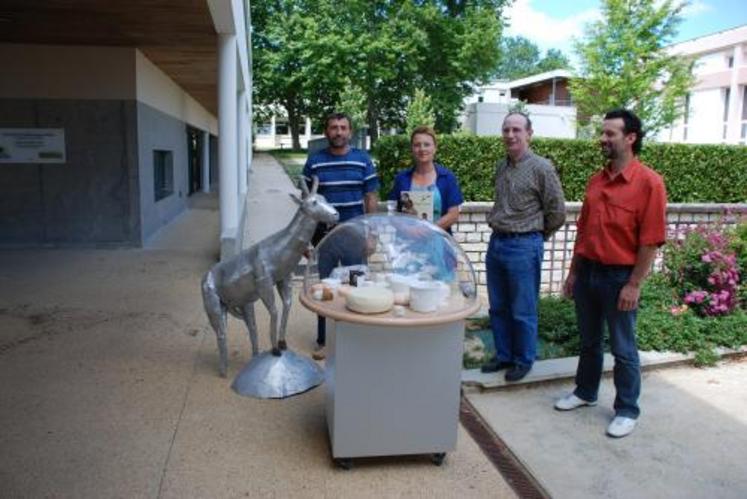 C’est au lycée de Melle que les organisateurs ont lancé la 2e édition de Caprinov.