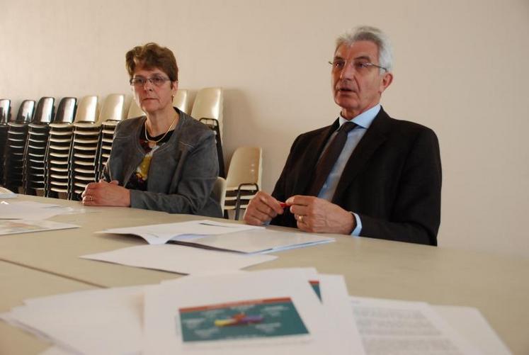 Josseline Paillat, présidente et Patrice Léon, directeur général de la MSA, annoncent l’échéance électorale du début de l’année 2015. En janvier, les délégués seront renouvelés par vote.