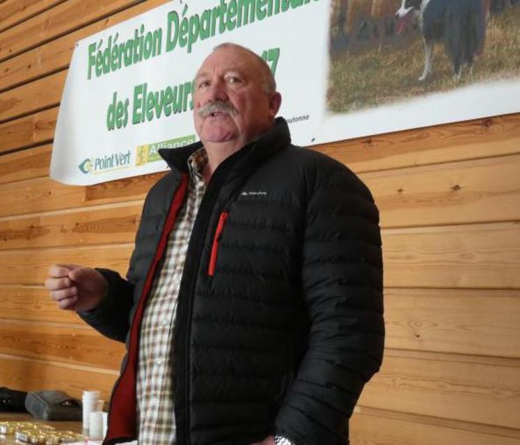 Philippe Dubois, vétérinaire du GDS 16-17.