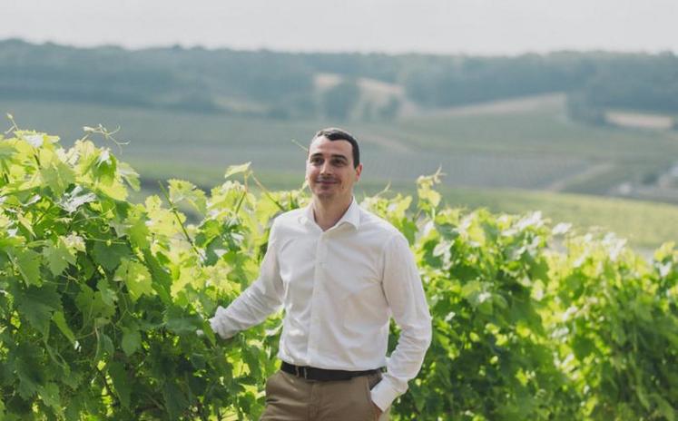 Baptiste Loiseau, maître de chai chez Rémy Martin.