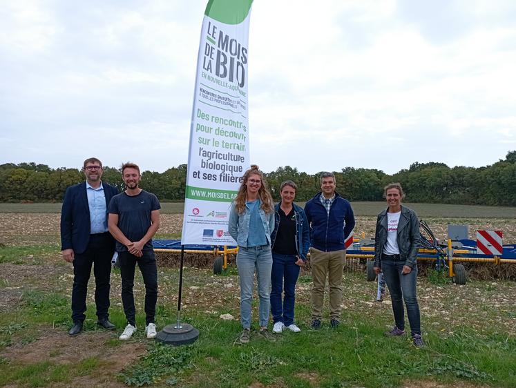 Quatre rendez-vous sont organisés chez des agriculteurs bio, dans le cadre du Mois de la bio en novembre.