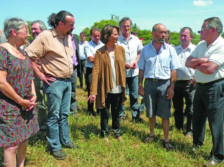 Ségolène Royal veut anticiper dès maintenant la sécheresse de l’an prochain.