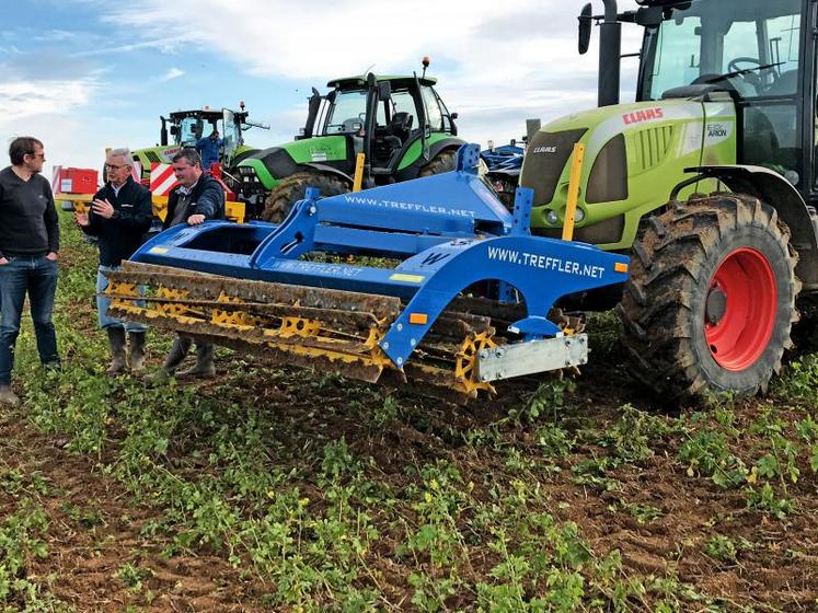 De l’avis des agriculteurs qui ont testé le Treffler TSW ou ont assisté à des démonstrations, son « niveau de hachage est intéressant ».