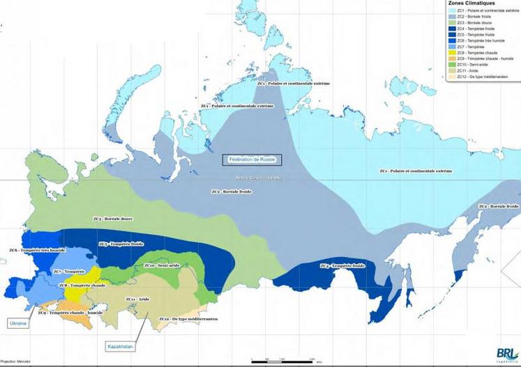 Ces vingt dernières années, la surface de blé de la Russie évolue entre 20 et 27 Mha , celle du Kazakhstan de 12 Mha et l’Ukraine 6 Mha.