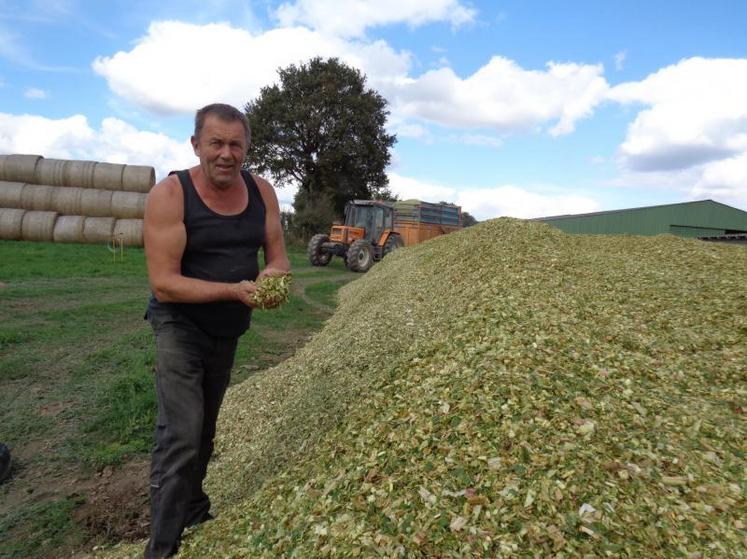 Les six premiers hectares, sur 28, ne seront pas d’une très grande qualité. Dominique et son fils Xavier, compenseront avec le report de stock de 2014, un très bon cru.