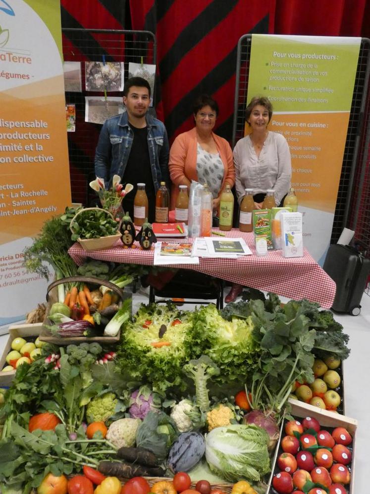 Nicolas Giovannetti, Francine Marchesseau et Patricia Drault.