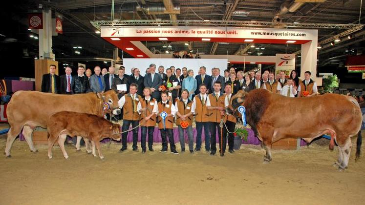 Vendredi 1er mars, lors de la remise des prix du concours des parthenaises.