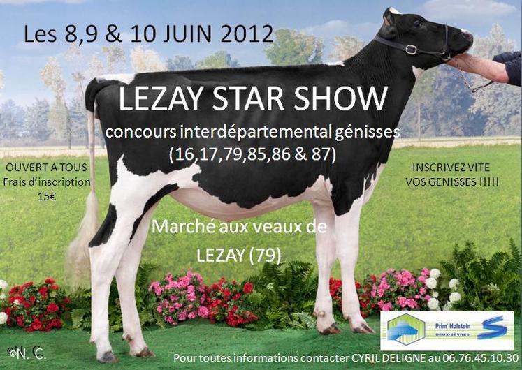 Le Lezay Star Show mettra sous les feux de la rampe les génisses à la génétique prometteuse.