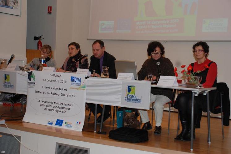 L’Irqua et de la chambre régionale d’agriculture étaient à l’initiative du colloque « Créer une dynamique de vente 
régionale ».