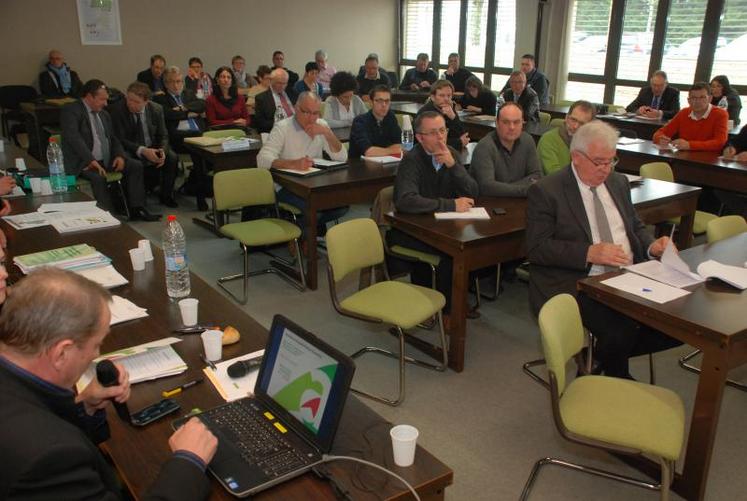 L'adaptation des chambres d'agriculture au nouveau périmètre de la région était le thème de l'après-midi.