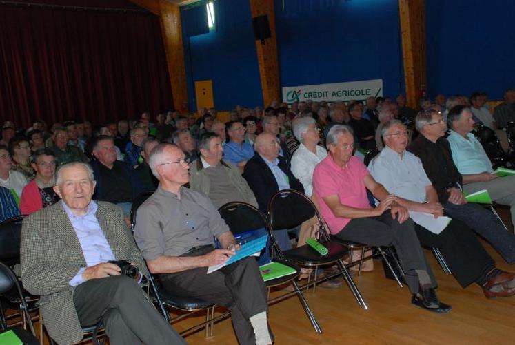 Réunie en assemblée générale, la section des anciens exploitants a été attentive à l’intervention sur la crise agricole et la faim dans le monde.