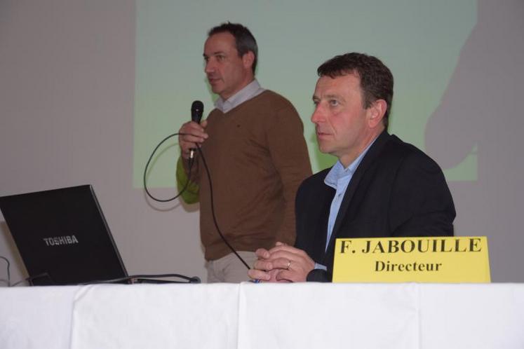 De gauche à droite : Philippe Mège (président de Corali) et Frédéric Jabouille (directeur).