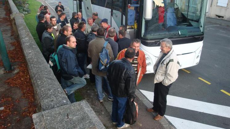 Le départ de Bressuire.