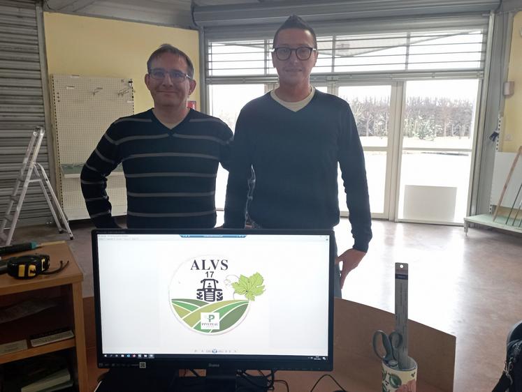 Anthony Blugeon et Laurent Vilette, les directeurs de ALVS 17.