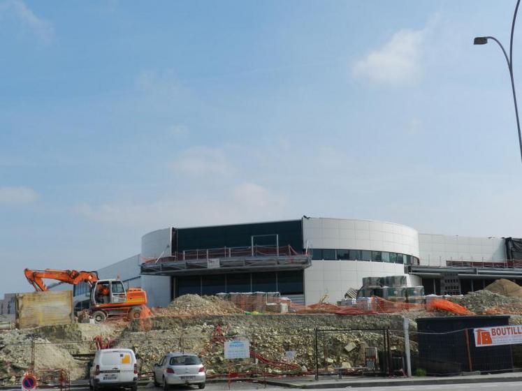 Les travaux du nouveau Leclerc d’Angoulême sont en cours.