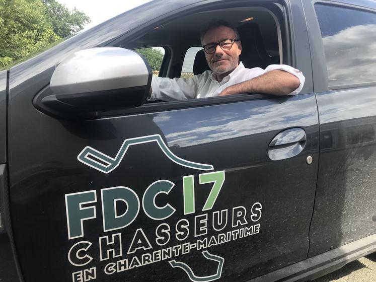 Christophe Bouyer est président de la FDC17 depuis 2016.