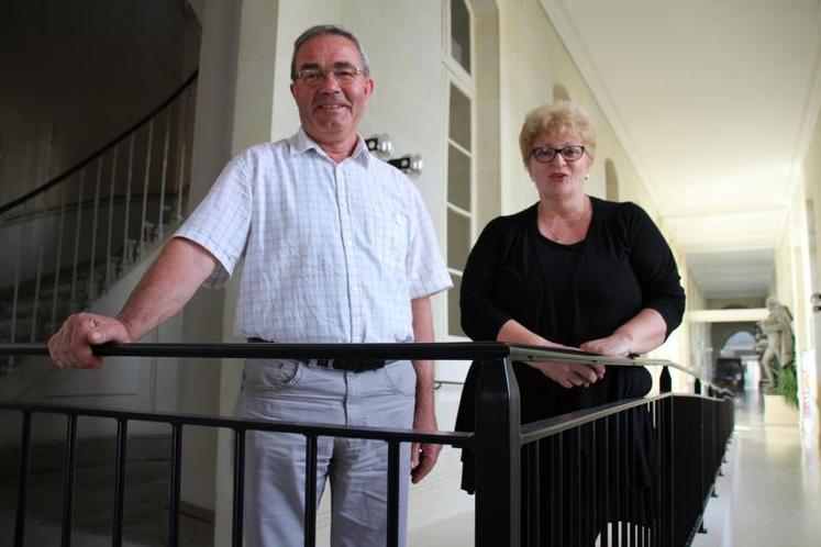 Yves Guespin et Catherine Boilaive.