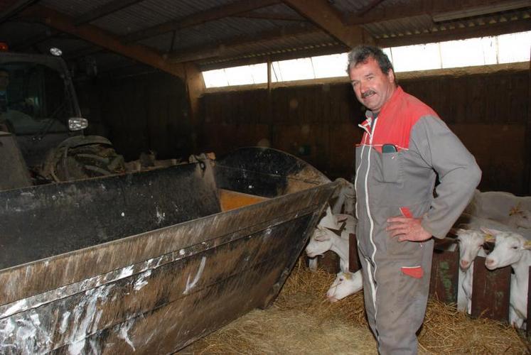 Patrice Branger et ses associés ont investi dans un godet désileur il y a environ cinq ans.