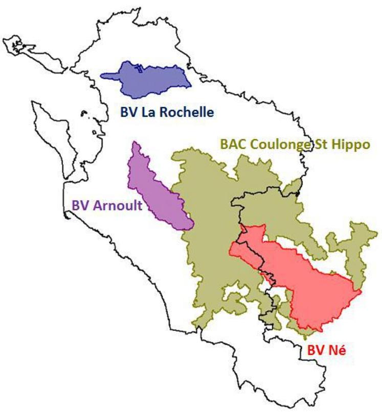 Carte des territoires éligibles en Charente-Maritime