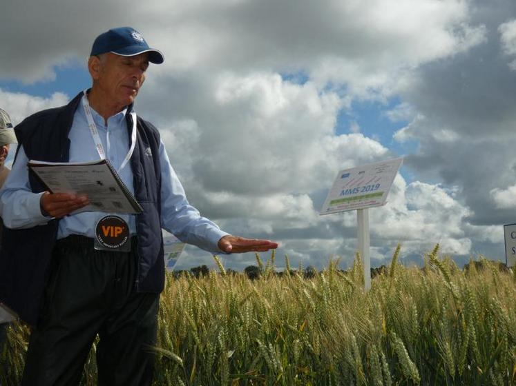 Bernard Pasquier (Soufflet) croit en l’avenir des mélanges de semences pour répondre aux marchés d’exportation.