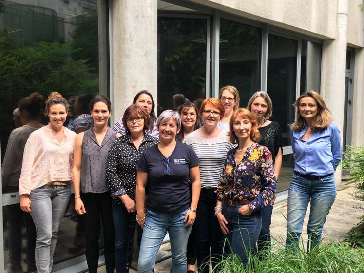 Le club des administratrices, à Paris, lors de la première journée.