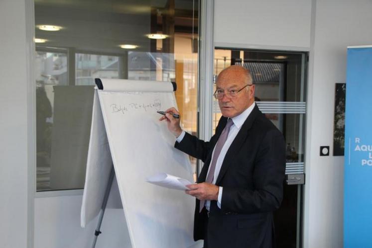ALain Rousset souhaite maintenir la capacité d’investissement de la grande région, un poste de dépenses qui représente 38 % du budget.