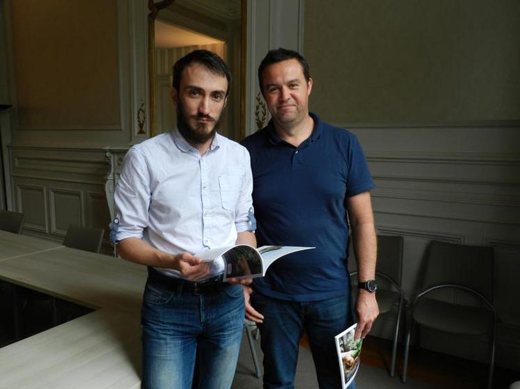 Alexandre Imbert et Stéphane Roy, respectivement directeur et président de l’UGVC.