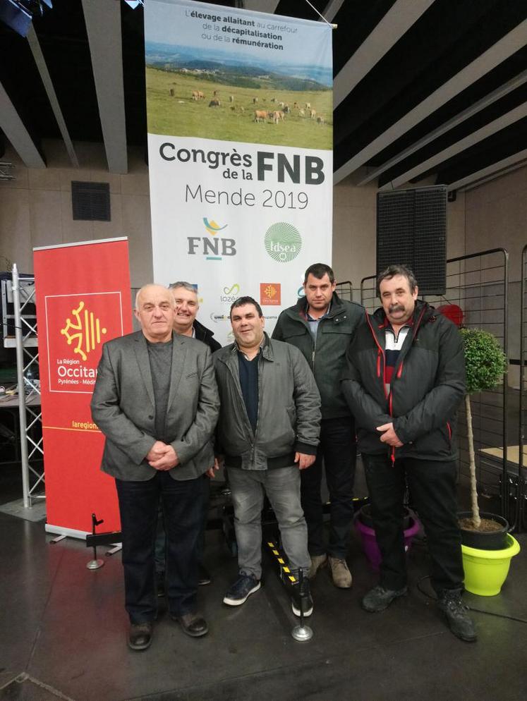 La délégation de Charente-Maritime au congrès de la FNB.