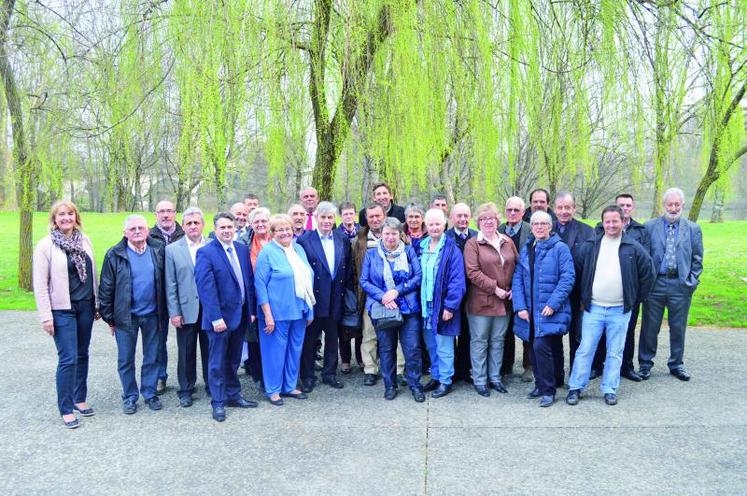 Les élus du conseil d'administration de la MSA des Charentes.