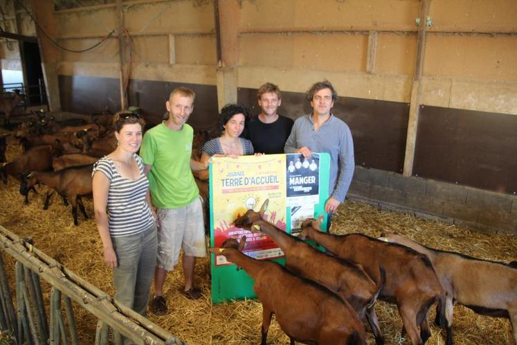 Les organisateurs de Terre d’Accueil veulent partager leur vision de l’agriculture avec le grand public. 