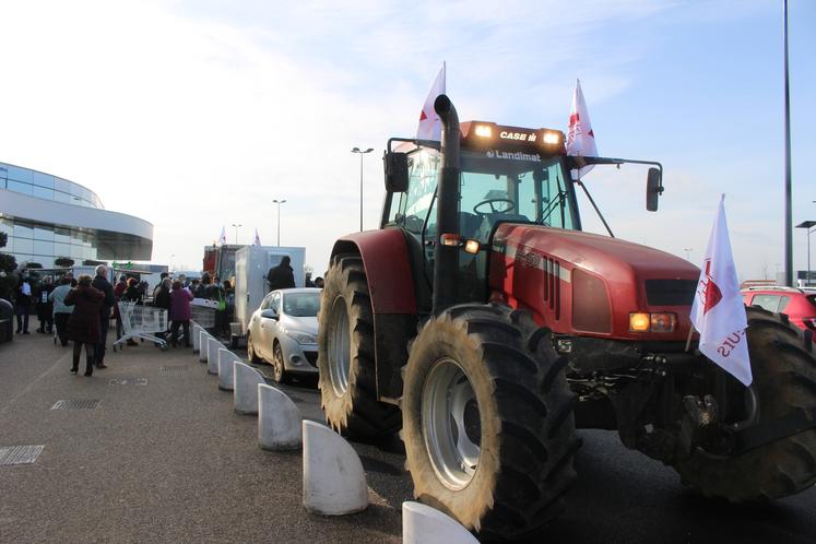 Manifestation agriculteurs Deux-Sèvres Février 2021