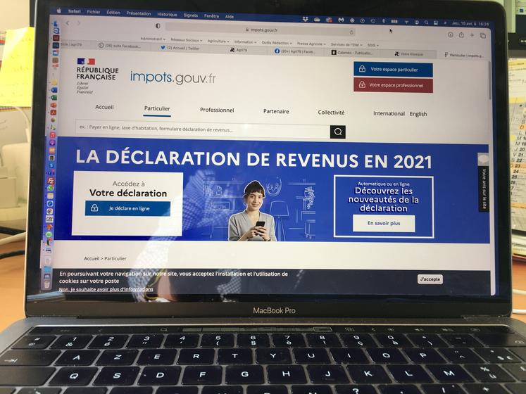 Déclaration de revenus en ligne, Deux-Sèvres