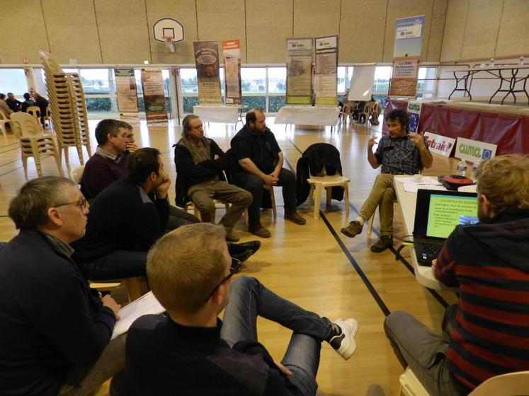 Les ateliers de l’assemblée générale des Cuma des Charentes.