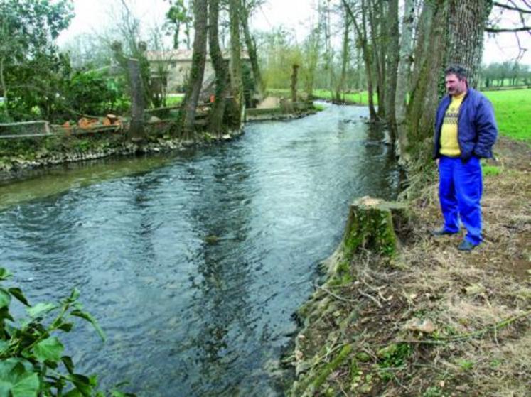 Philippe Charles, président de l’Association des irrigants des Deux-Sèvres.