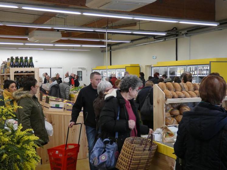 L’ouverture des Délices de Saintonge a attiré les foules.