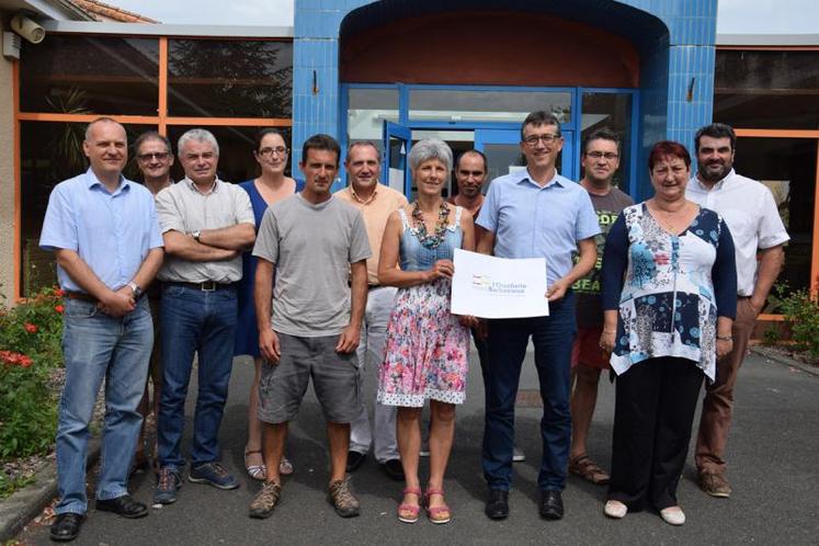 L’équipe dirigeante du Campus agricole de Charente s’est réunie le 29 août au lycée agricole de Barbezieux.