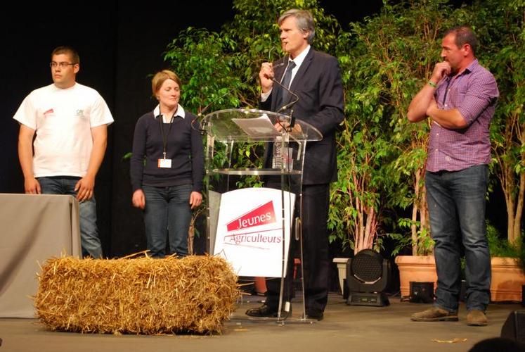 “ Stéphane Le Foll n’a pas été le Père Noël ”, a lancé François Thabuis, le président de JA.