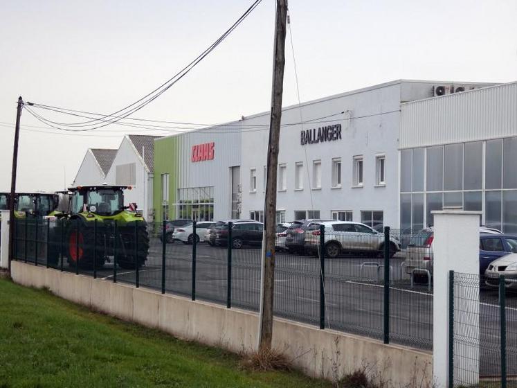 Le siège du groupe Ballanger, à Aigrefeuille-d'Aunis.