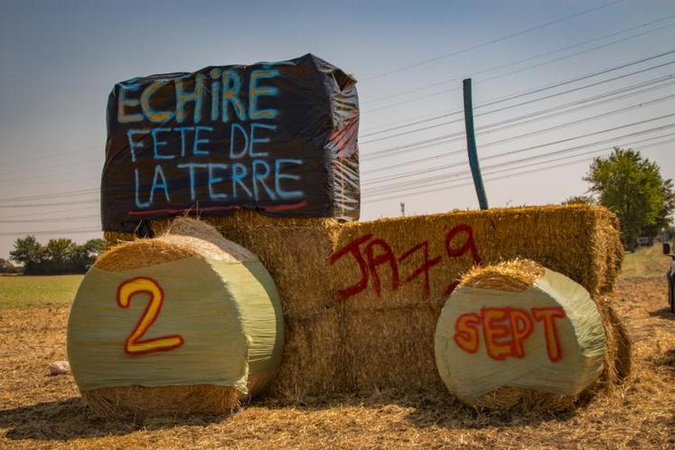 Dimanche 2 septembre, à Échiré, les JA des Deux-Sèvres
célèbrent leur Fête de la terre. Le thème retenu cette année
est la préservation de l’eau.
