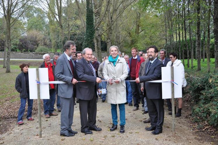 Inauguration du sentier Découverte de la flore et de la faune du Pays mellois.